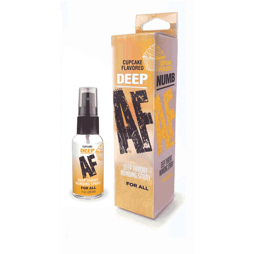 Deep AF - Cupcake - Cupcake Flavoured Deep Throat Spray - 29 ml - Take A Peek