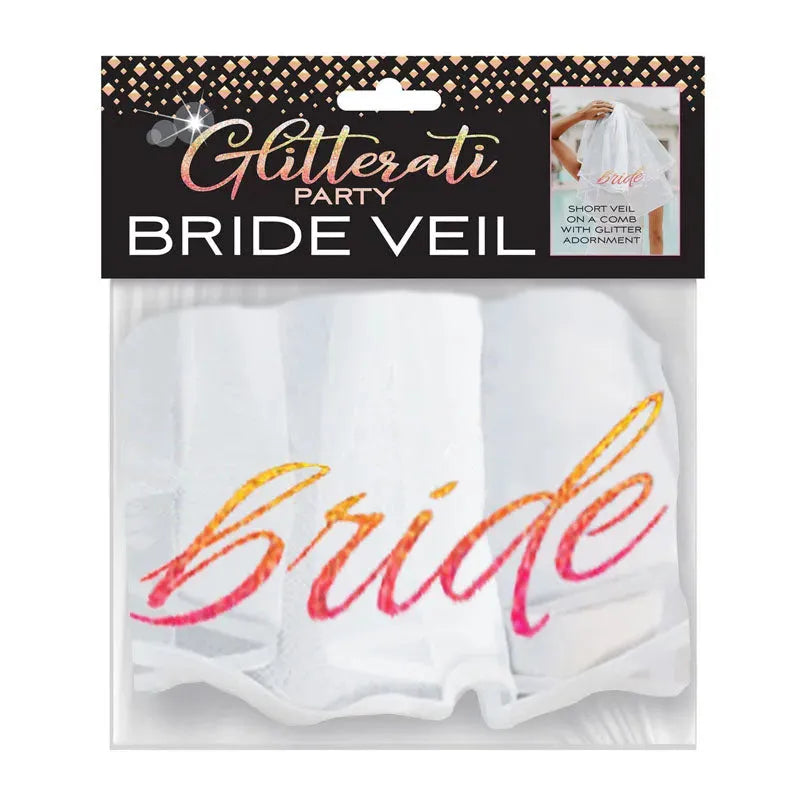 Glitterati - Bride Veil - Take A Peek