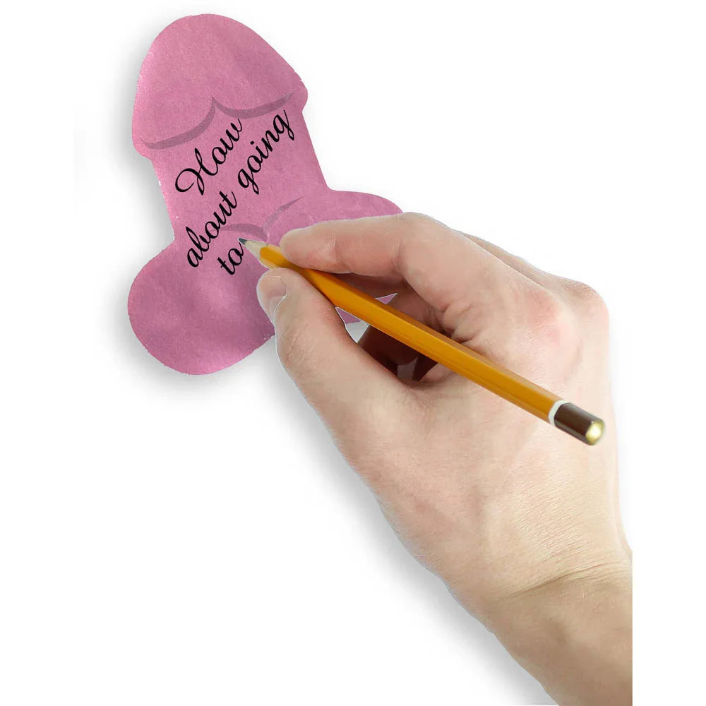 Super Fun Penis Sticky Notes - Multi Novelty Sticky Notes - 100 Pack - Take A Peek