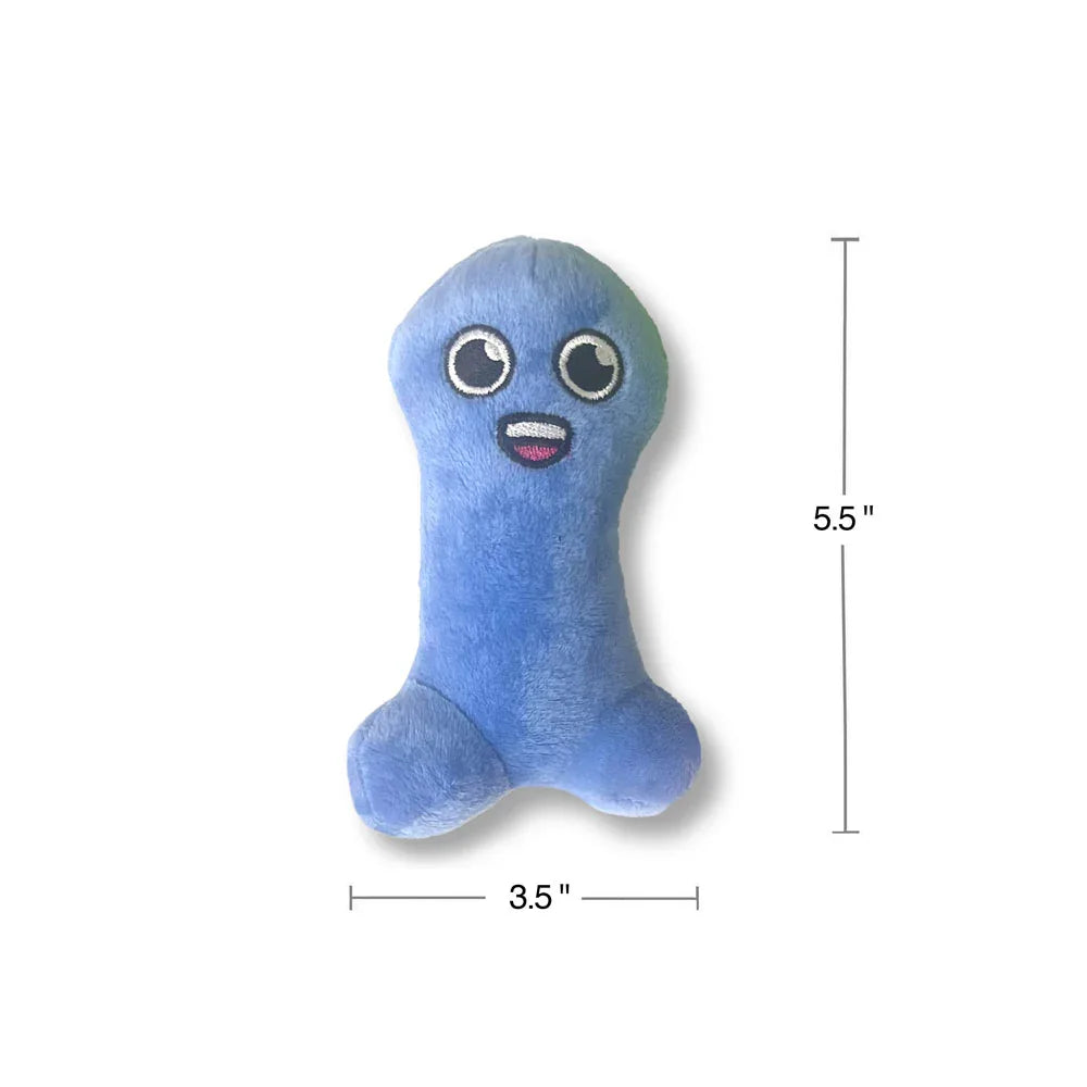 Suck A Bag Of Dicks Plushy Pillows - Mini Fuzzy Dicky Plushy Pillows - Set of 5 - Take A Peek