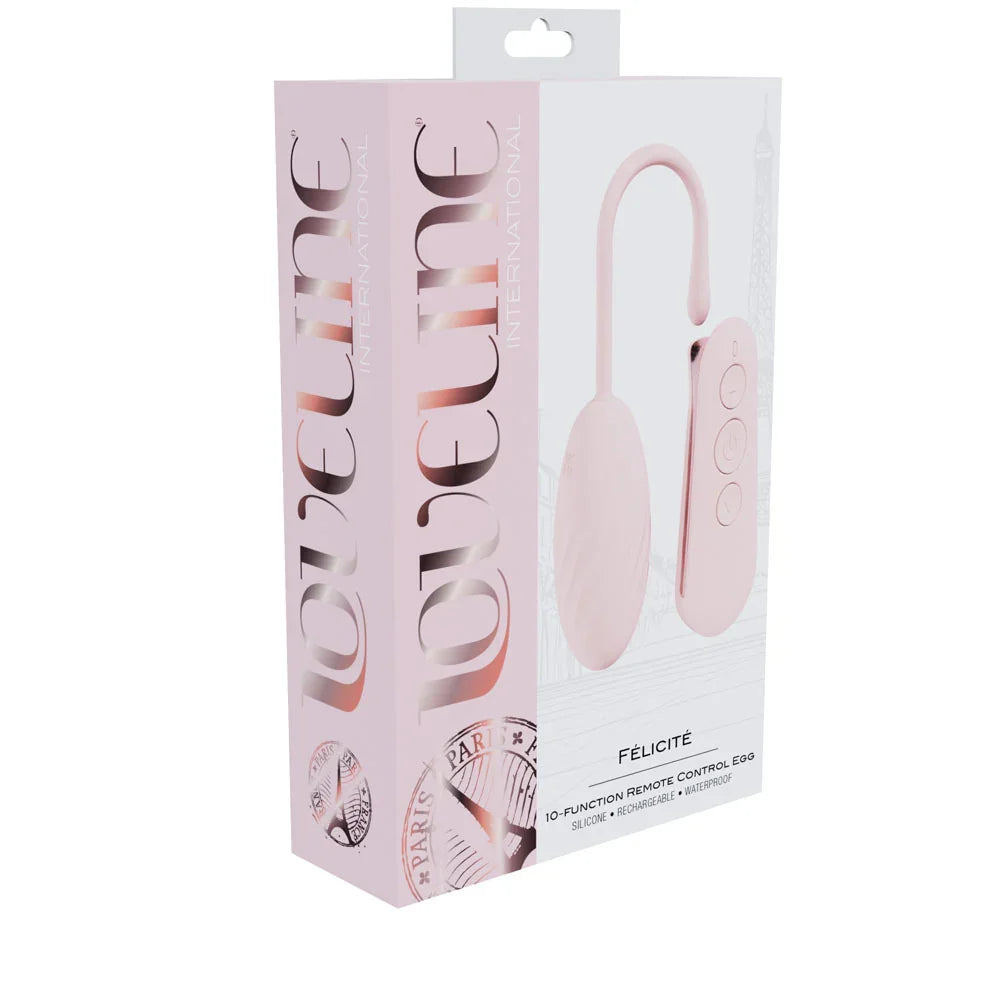 LOVELINE Felicite - - USB Rechargeable Vibrating Egg with Wireless Remote - Take A Peek