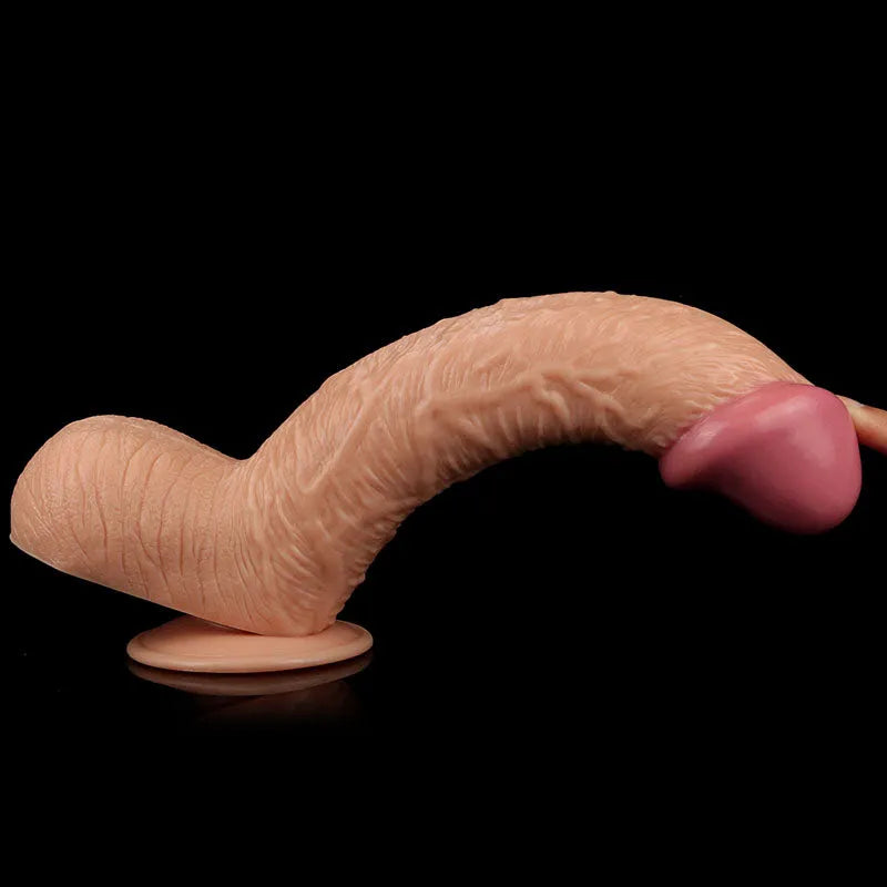 King Size 10.5'' Realistic Dildo - 26.7 cm Dong - Take A Peek
