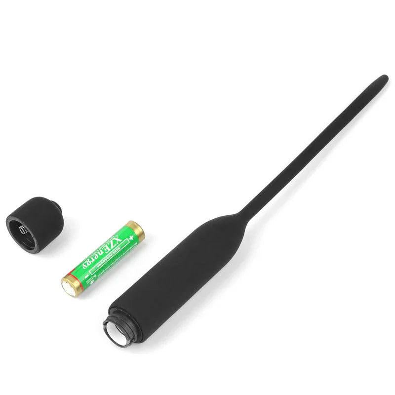 Ultimate Silicone Vibrating Urethral Dilator - Vibrating Urethral Sound - Take A Peek