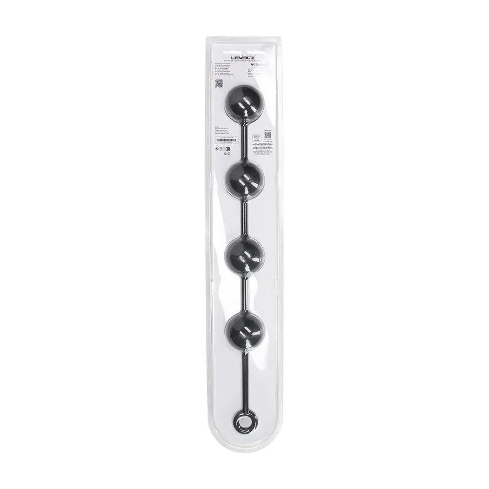 LEVELZ Round Anal Balls - XXL - 60mm - 52.5 cm XXL Anal Beads - Take A Peek