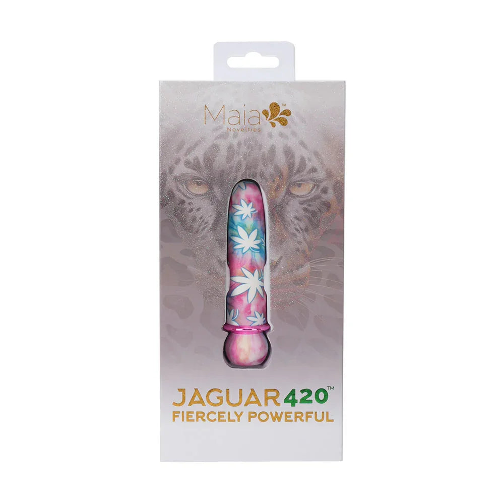 Maia JAGUAR 420 Tie Die - 420 Tie Die 10.1 cm USB Rechargeable Bullet - Take A Peek