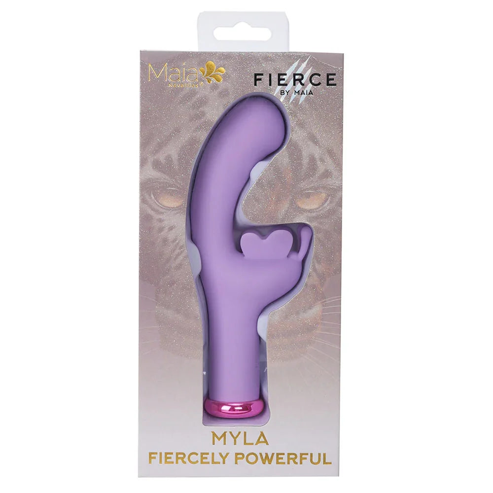Maia MYLA - Lavender - Lavender 15.9 cm USB Rechargeable Butterfly Vibrator - Take A Peek