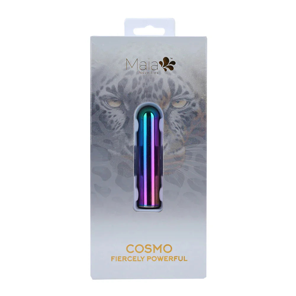 Maia COSMO - Metallic Coloured 8.9 cm USB Rechargeable Bullet