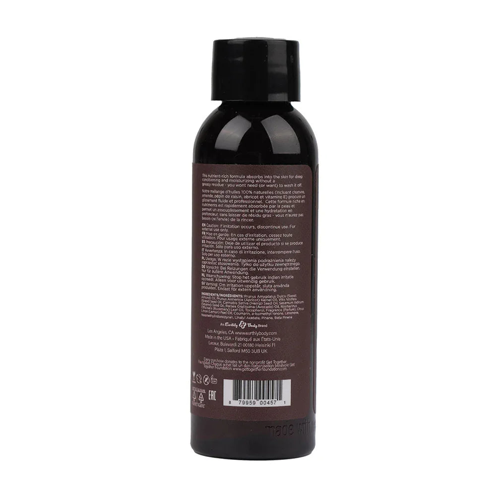 Hemp Seed Massage & Body Oil - Skinny Dip (Vanilla & Faiy Floss) Scented - 59 ml Bottle - Take A Peek