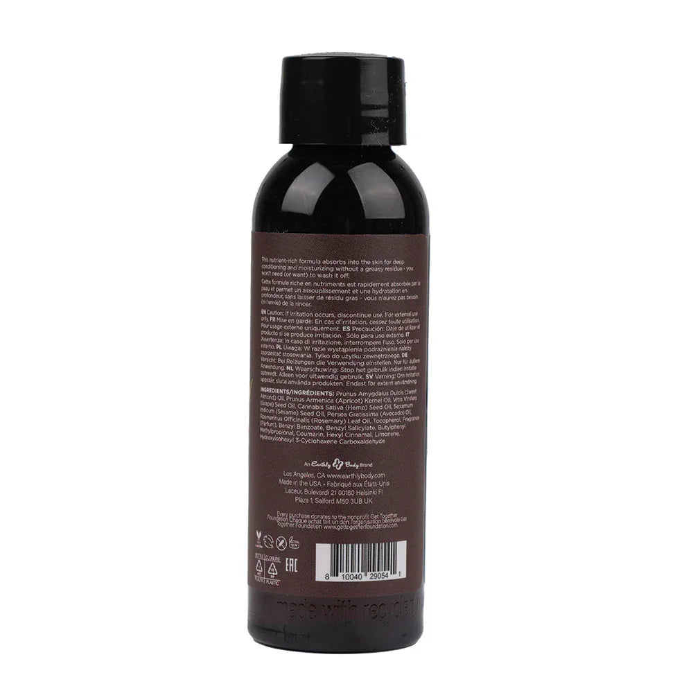 Hemp Seed Massage & Body Oil - Take A Peek