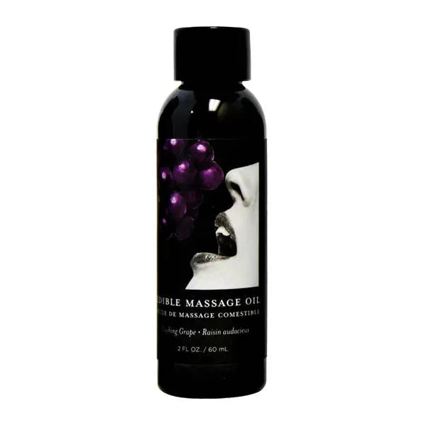 Edible Massage Oil Grape Flavoured 59ml - Take A Peek