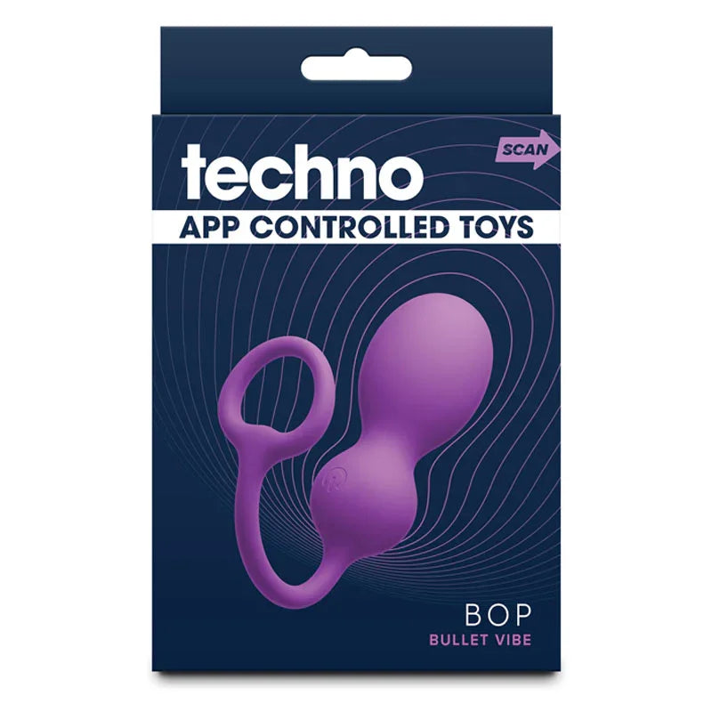 Techno - Bop - USB Rechargeable Vibrating Kegel Exerciser with App Contol - Take A Peek
