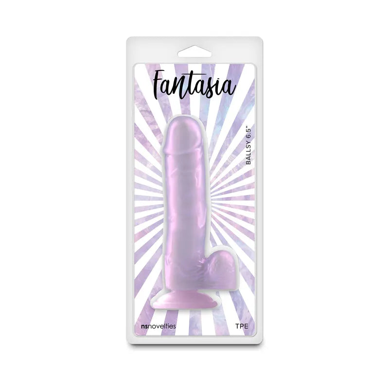 Fantasia - Ballsy 6.5'' - Orchid - Pearlescent 18.2 cm Dildo - Take A Peek