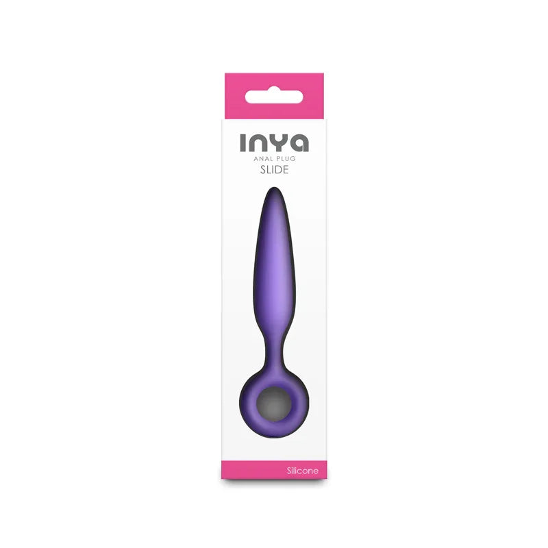 INYA Slide - Purple - Purple 12.7 cm Anal Plug