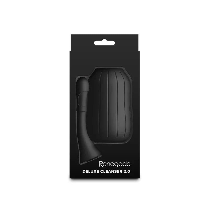 Renegade Deluxe Cleanser 2.0 - Black - Black Unisex Douche