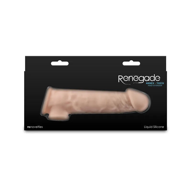 Renegade Annex - Thick - - 18.6 cm Penis Extender Sleeve - Take A Peek