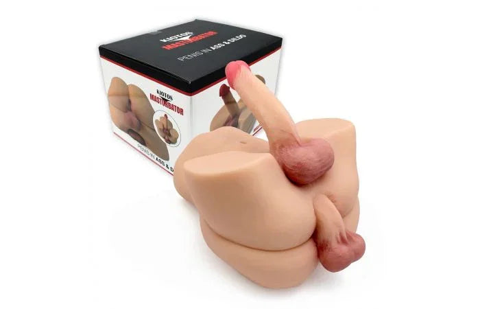 Kiotos Penis in Ass & Dildo Masturbator - Take A Peek