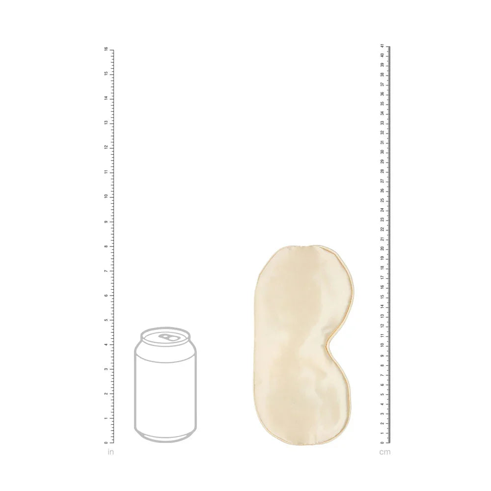 OUCH! Satin Mask - Gold - Gold Eye Mask - Take A Peek