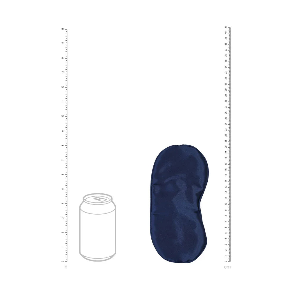 OUCH! Satin Mask - Navy - Navy Blue Eye Mask - Take A Peek