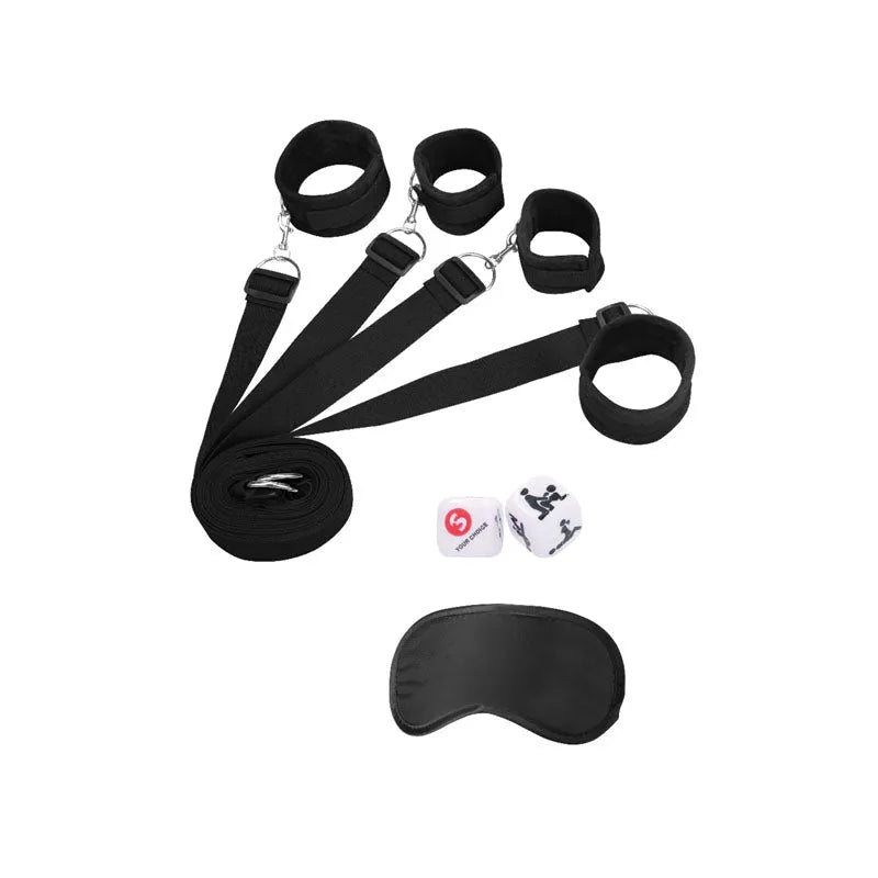 OUCH! & White Bed Bindings Restraint System - Restraints - Take A Peek