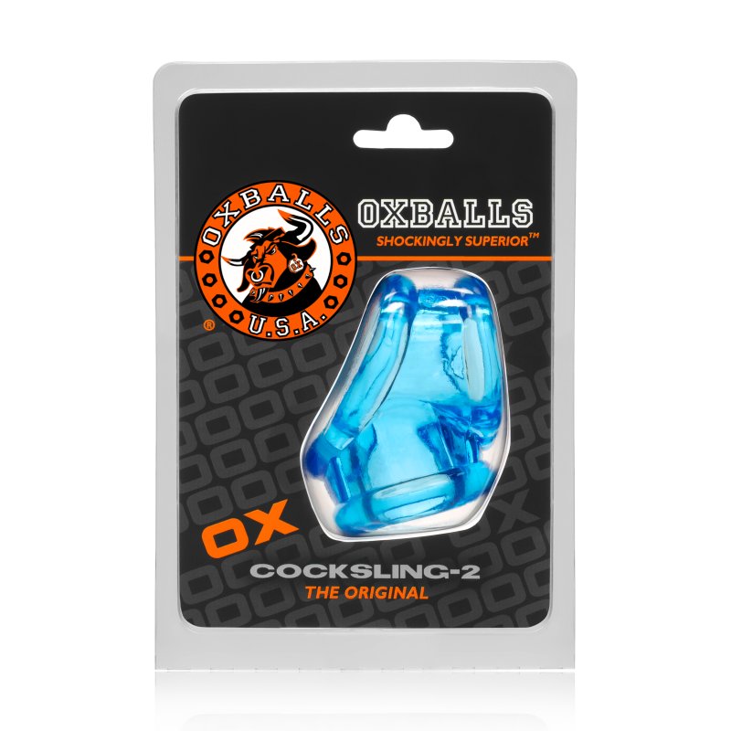 OXBALLS COCKSLING-2 original cocksling ICE BLUE-OX-1013-ICE