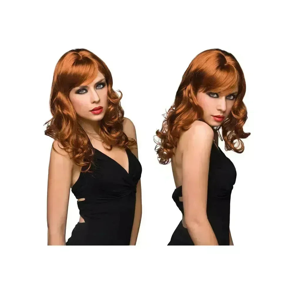 PLEASURE WIGS Aubrey - - Redhead Wig - Take A Peek