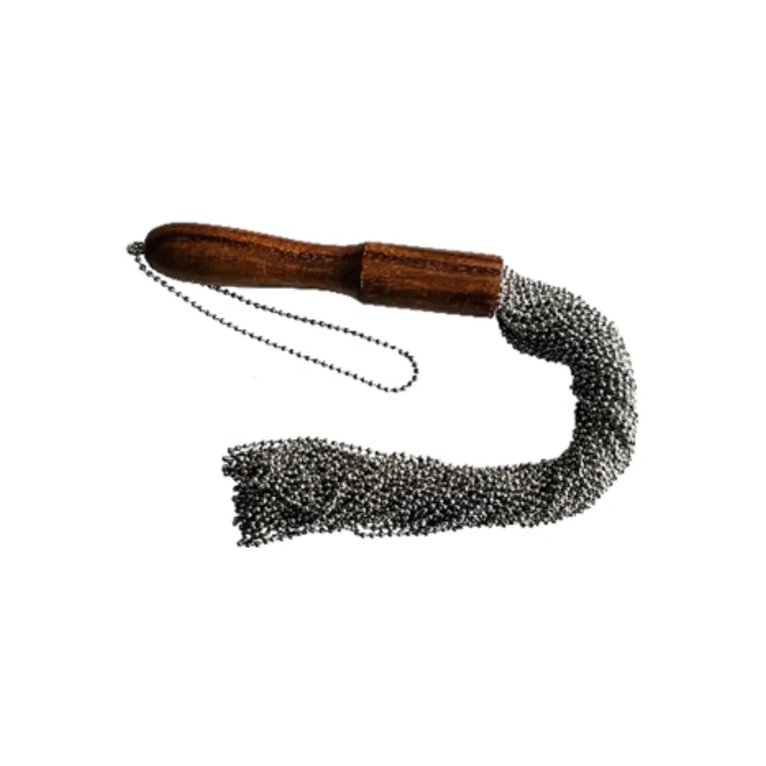 ROUGE BEADED METAL FLOGGER SILVER - Take A Peek