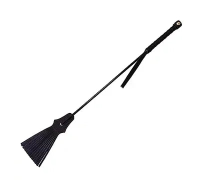 rouge Leather Tasselled Riding Crop Red - Take A Peek
