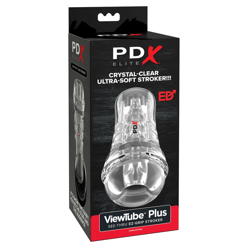 PDX Elite ViewTube EZ-Grip Stroker - Stroker - Take A Peek
