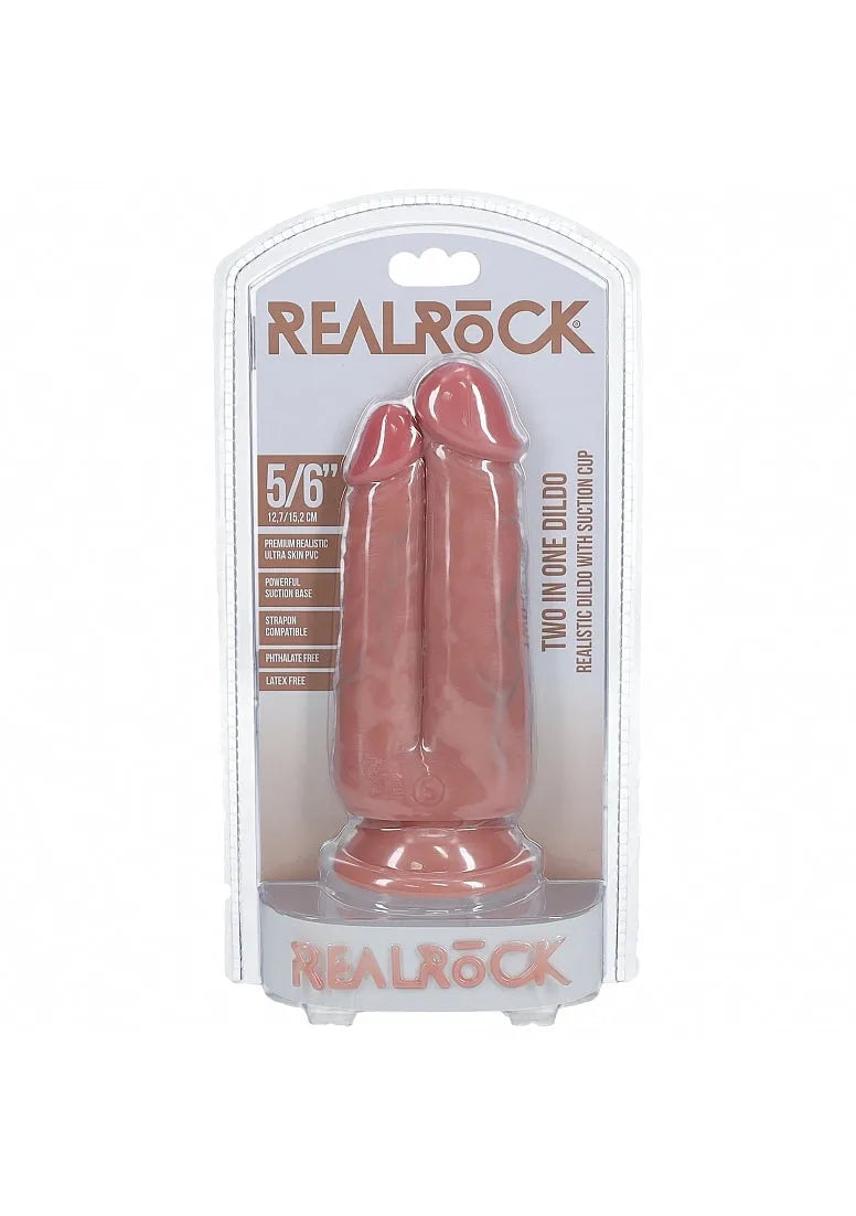 RealRock- Two in One 5"/6" Inches - Take A Peek