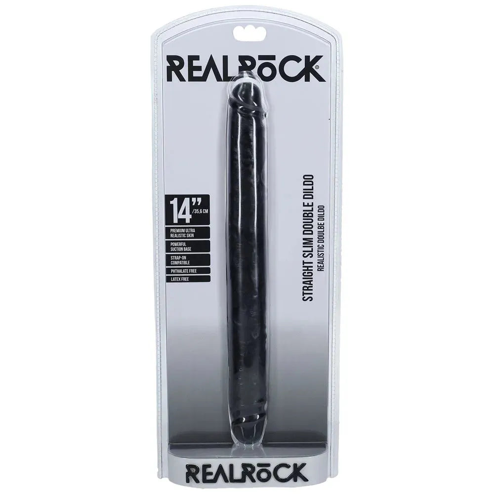 REALROCK 35cm Slim Double Dildo - - Take A Peek