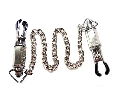 Nipple Clamps with Weights - Take A Peek