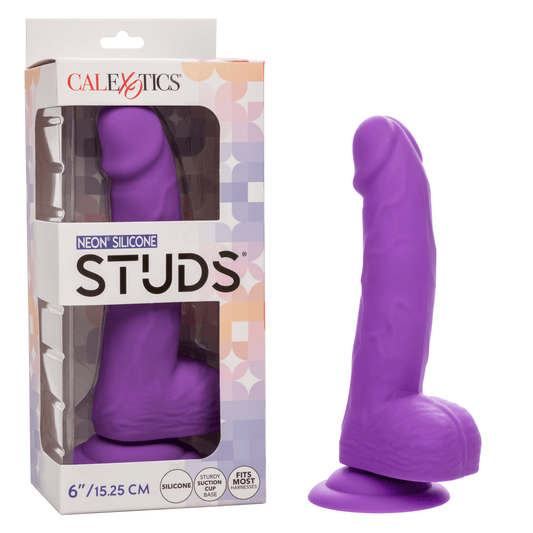 NeonÂ® Silicone StudsÂ® 6"/15.25 cm - Purple - Take A Peek