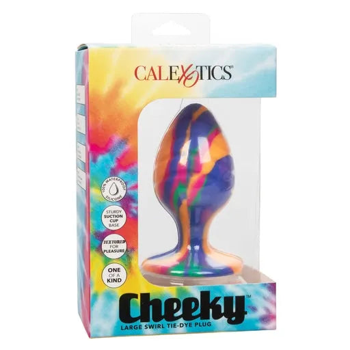 Cheeky Large Swirl Tie-Dye Plug - Take A Peek