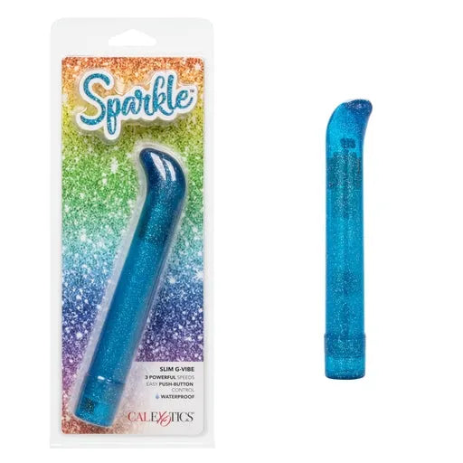Sparkle Slim G-Vibe - Blue - Take A Peek