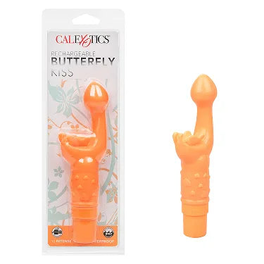 Rechargeable Butterfly Kiss - Orange - Take A Peek