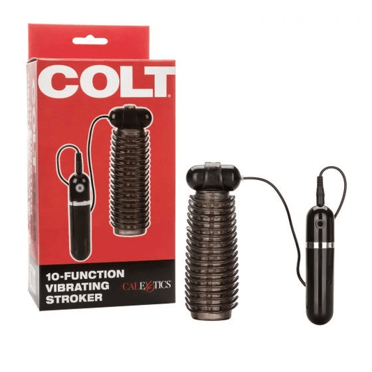 COLT 10-Function Vibrating Stroker - Smoke