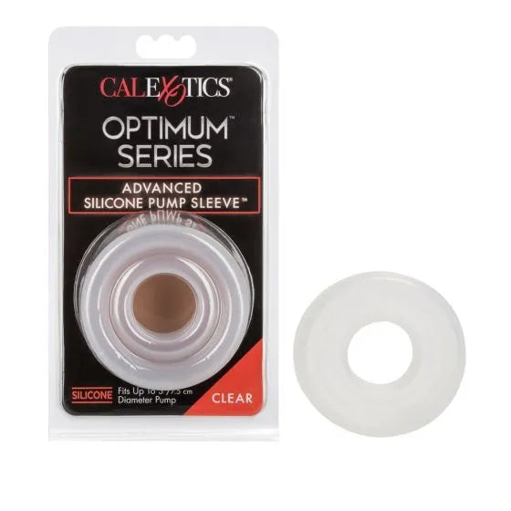 Optimum Advanced Silicone Pump Sleeve - Clear - Take A Peek