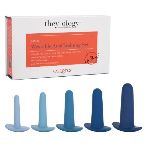 They-ology 5-Piece Wearable Anal Training Set - Take A Peek