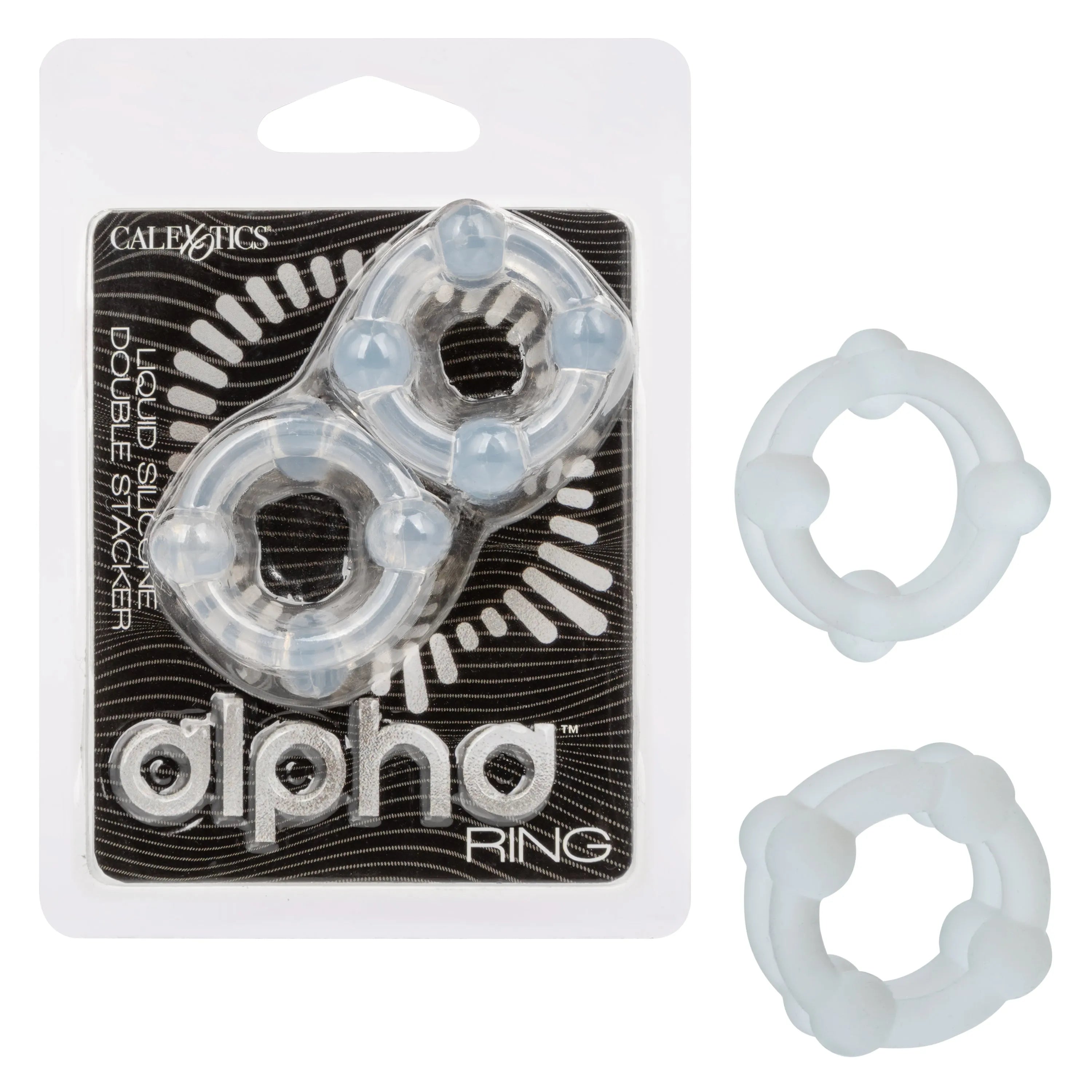 ALPHA LIQUID SILICONE DOUBLE STACKER - Take A Peek