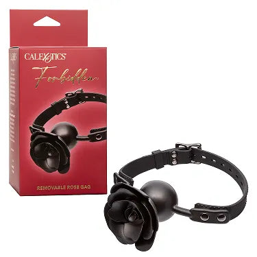 Forbidden Removable Rose Gag - Take A Peek