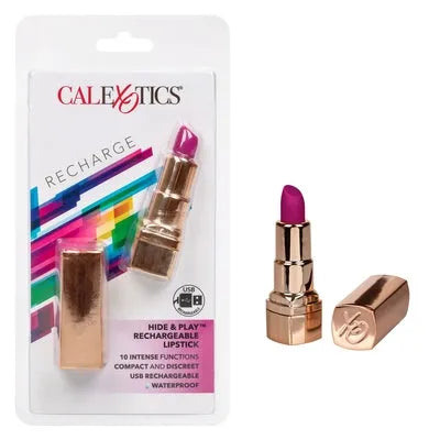 Hide & Play Rechargeable Lipstick Purple - Take A Peek