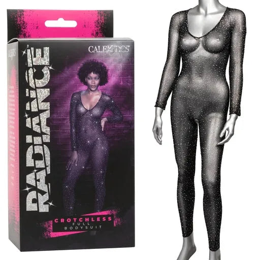 Radiance Crotchless Full Body Suit - Take A Peek
