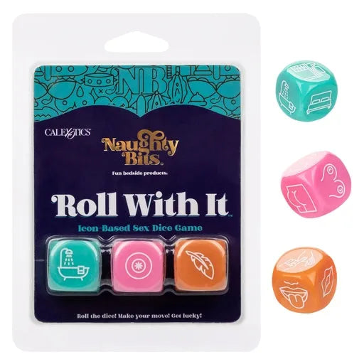 Naughty Bits Roll With It Icon Based Sex Dice - Take A Peek