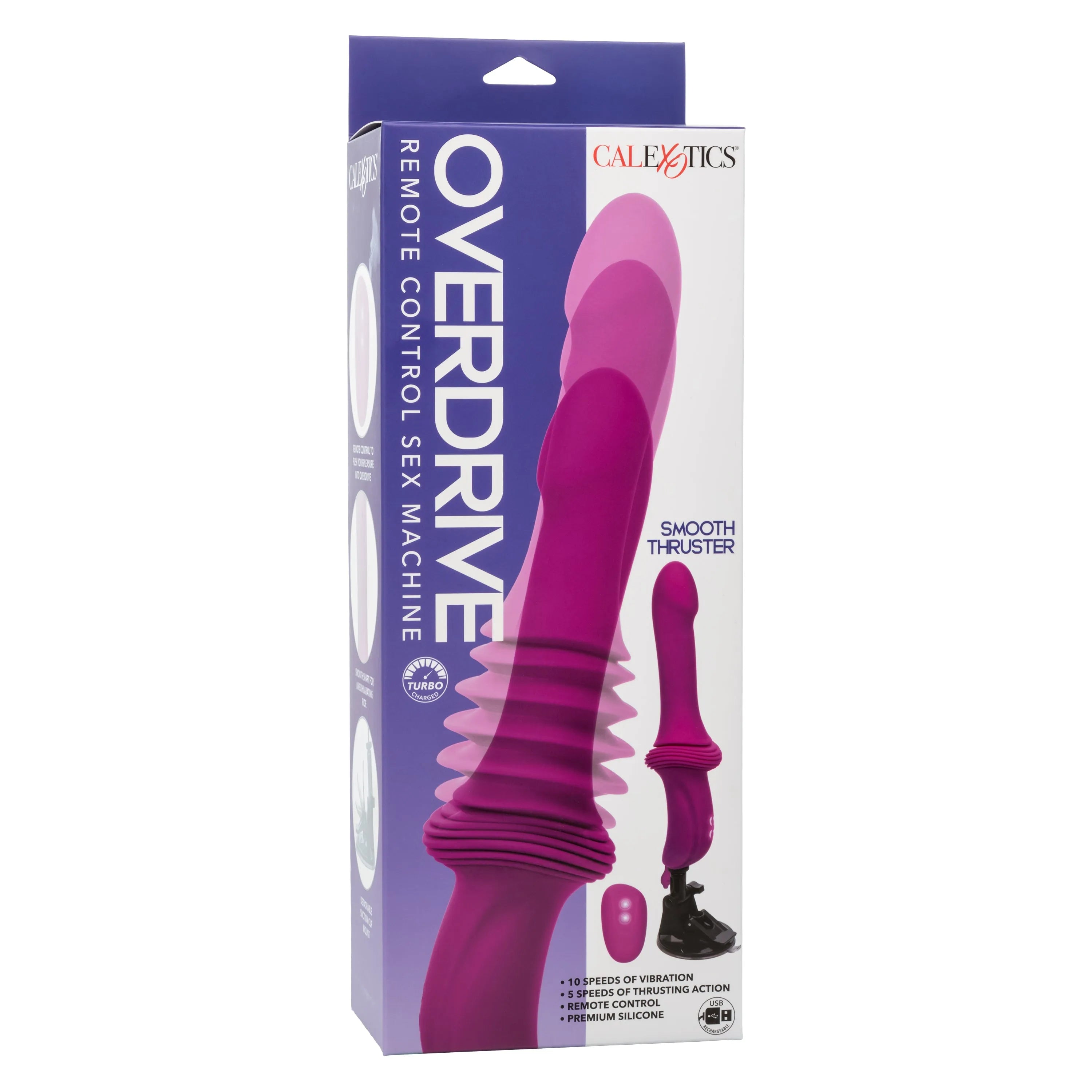 Overdrive Remote Control Sex Machine Smooth Thruster - Take A Peek