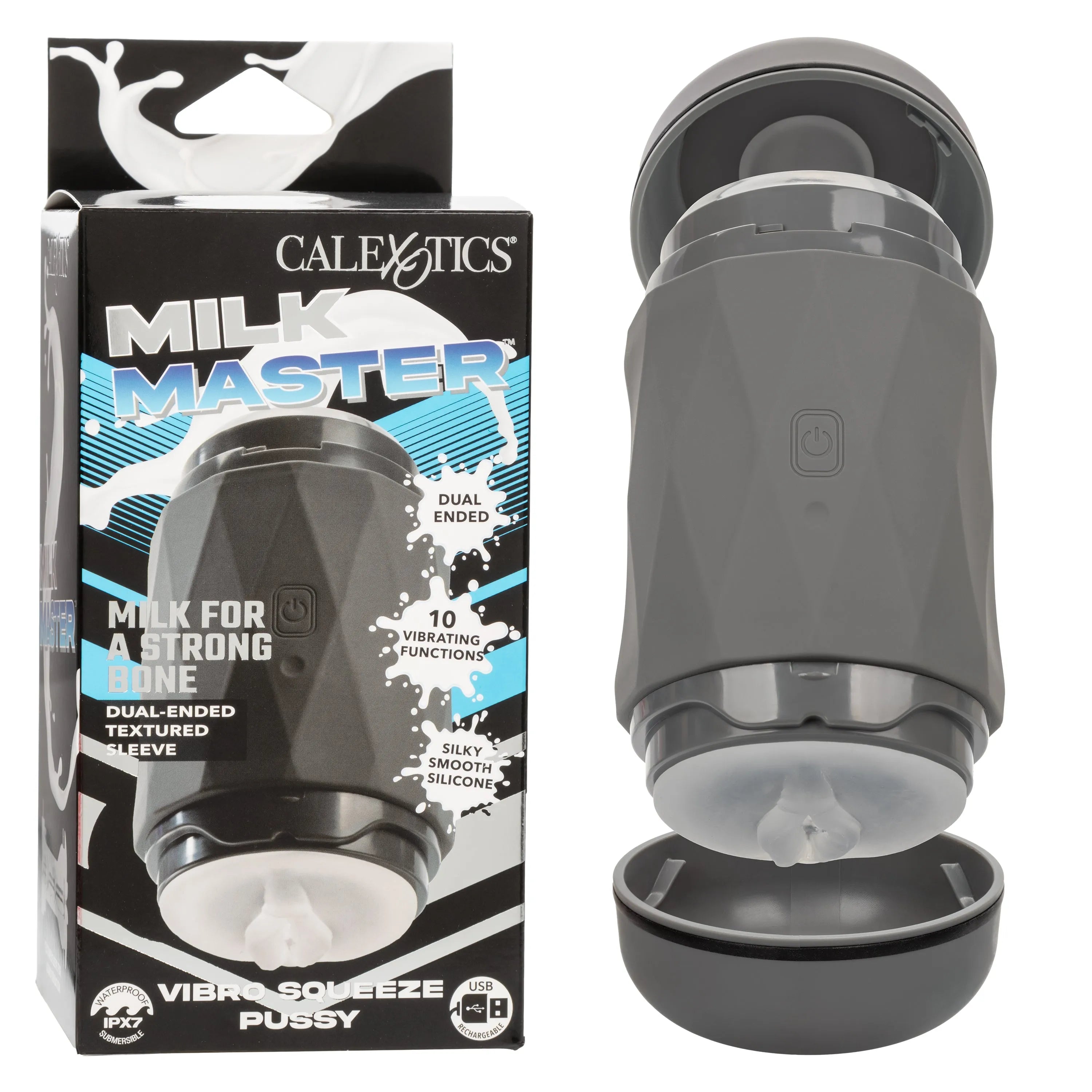 Milk Master™ Vibro Squeeze Pussy - Take A Peek
