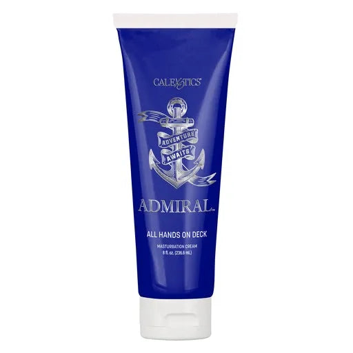 Admiral All Hands on Deck Masturbation Cream Tube - 8oz - Take A Peek