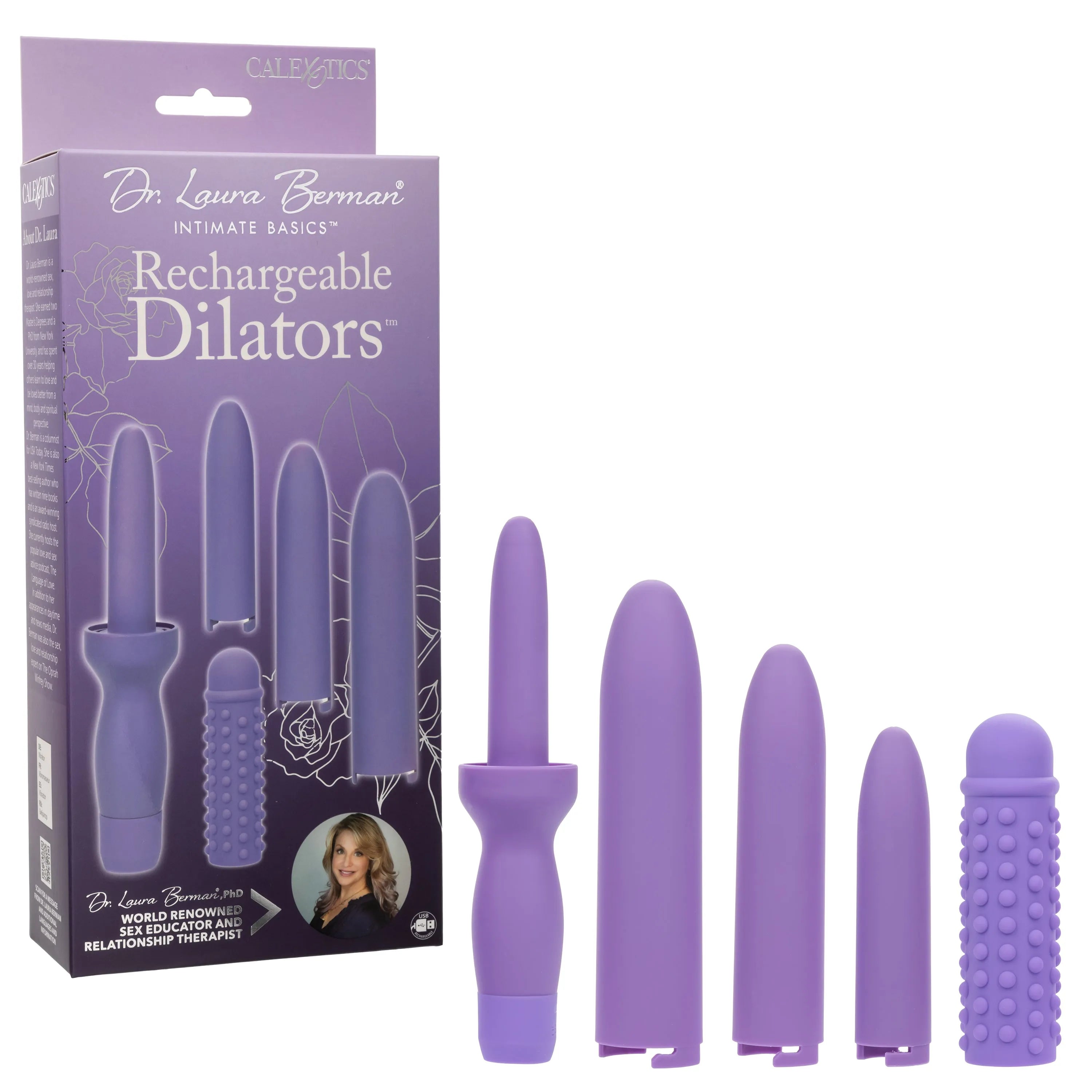 Dr. Laura Berman® Rechargeable Dilator Set - Take A Peek