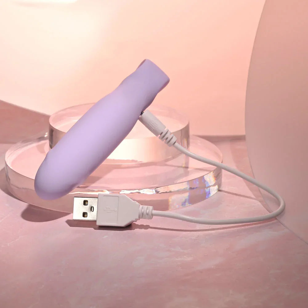 Selopa PETITE PECKER - 11.7 cm USB Rechargeable Mini Vibrator - Take A Peek