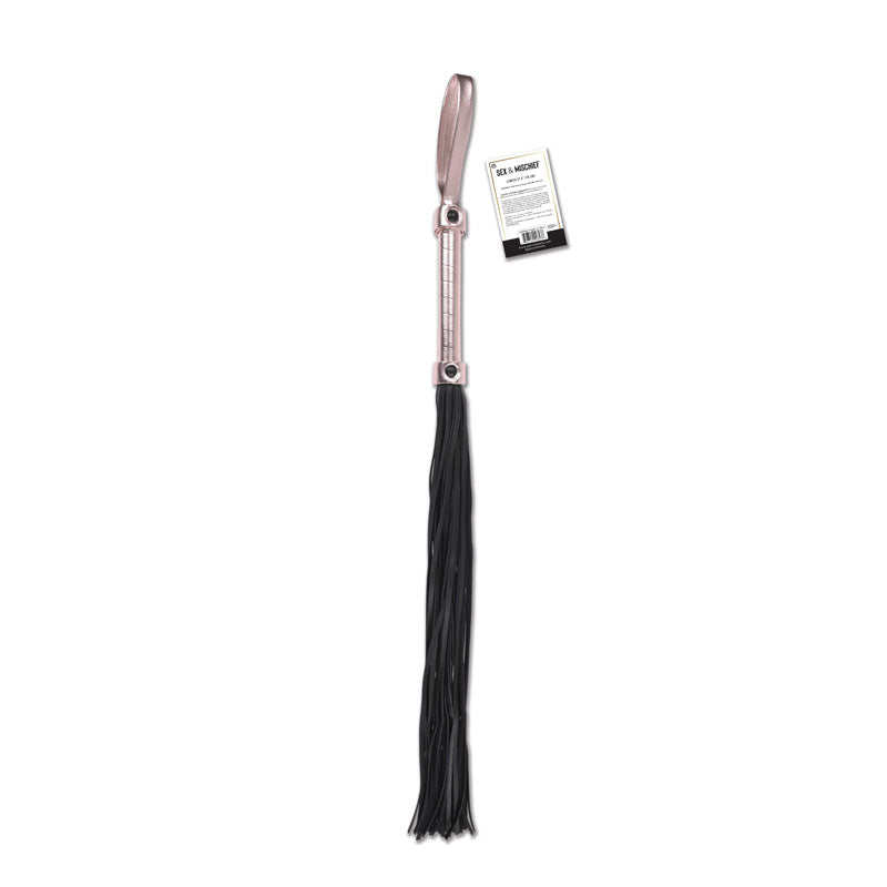 Sex & Mischief Brat Flogger - /Black Flogger - Take A Peek