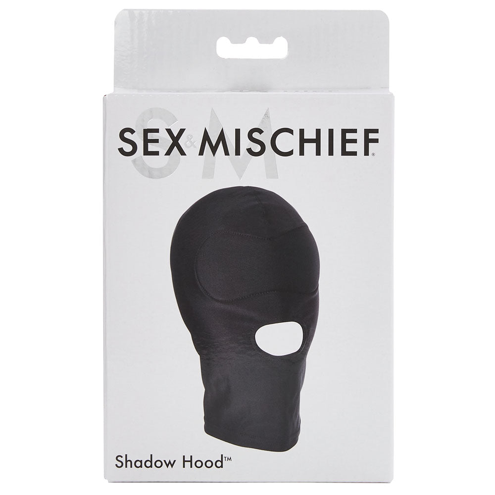 Sex & Mischief Shadow Hood - Hood with Mouth Opening - Take A Peek
